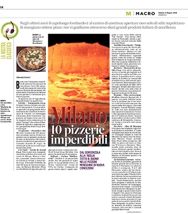 classifica pizzerie Milano